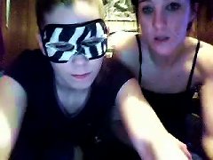 Two Whorish Babes Play With Their Cunnies On Webcam